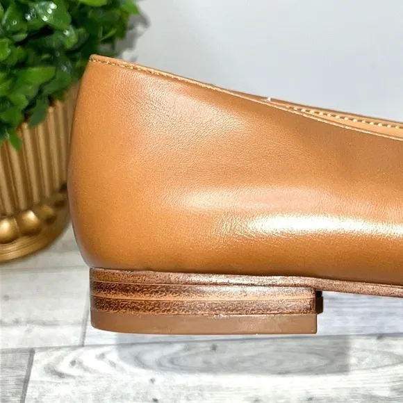 J. Crew Factory Women’s Tan Bow Loafers Size 8 NWT/NIB