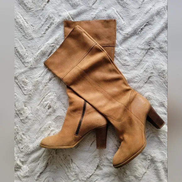 J. Crew nubuck leather boots, size 6