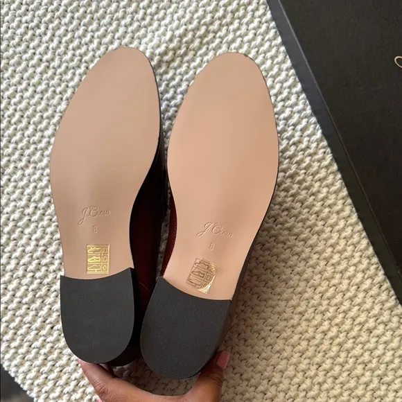 J. Crew Women’s Brown Leather Loafers
