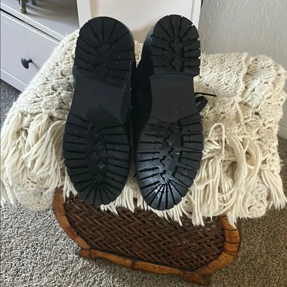 J. Jill Black Lace Up Boots