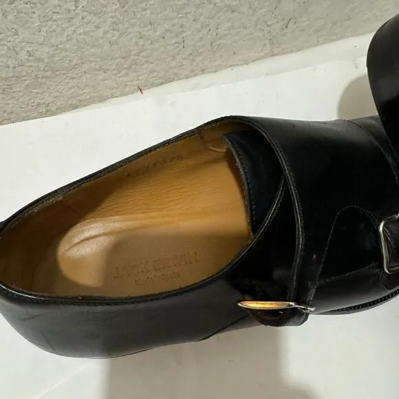 Jack Erwin Stan Double Monk Strap Dress Shoes