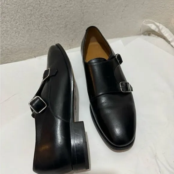 Jack Erwin Stan Double Monk Strap Dress Shoes