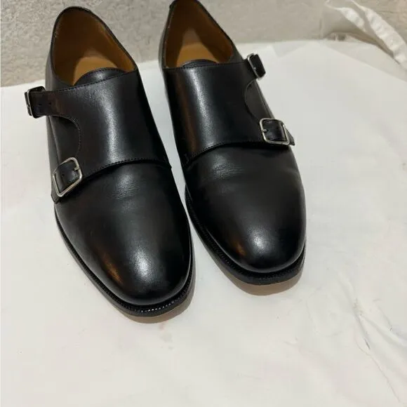 Jack Erwin Stan Double Monk Strap Dress Shoes