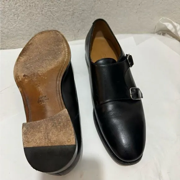 Jack Erwin Stan Double Monk Strap Dress Shoes
