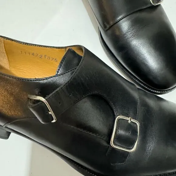 Jack Erwin Stan Double Monk Strap Dress Shoes