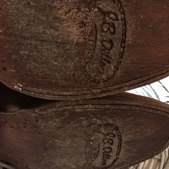 JB Dillon Morning Glory Woman’s Cowboy Boot Square Toe Genuine Leather Size 7B