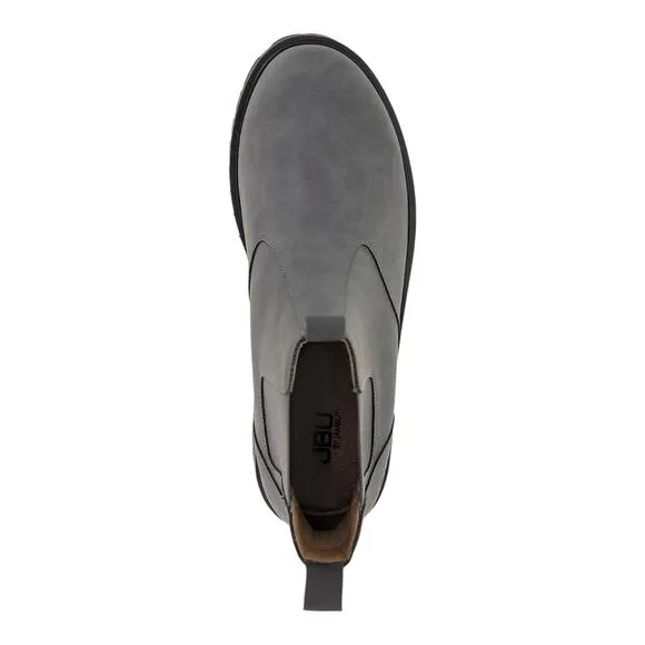 JBU Men's Kai Slip &amp; Water-Resistant Chelsea Boots Gray Size 8