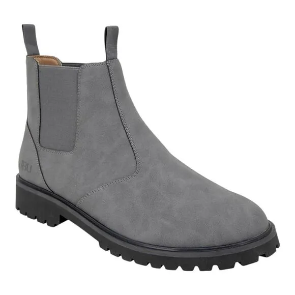 JBU Men's Kai Slip &amp; Water-Resistant Chelsea Boots Gray Size 8