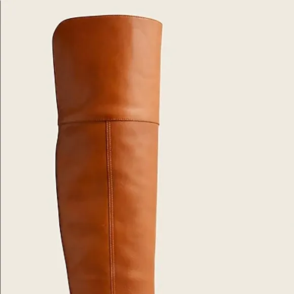 J.Crew Leather Over-The-Knee Riding Boots 👢