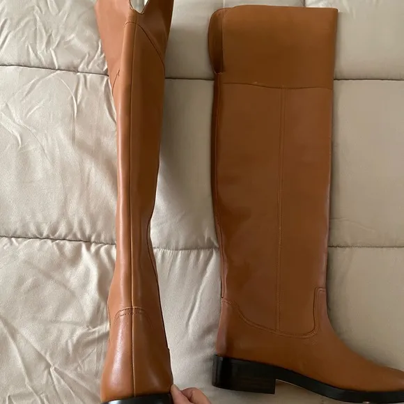 J.Crew Leather Over-The-Knee Riding Boots 👢
