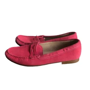 J.Crew Women’s loafers Soft Pink Suede Shoes Size 9.5