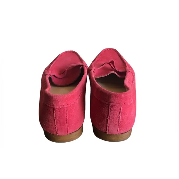 J.Crew Women’s loafers Soft Pink Suede Shoes Size 9.5