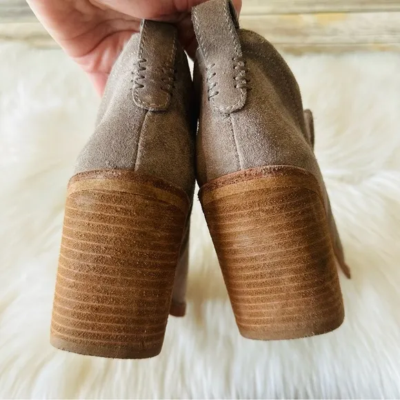 Jeffrey Campbelll Suede Ankle Boots Shoes 6.5