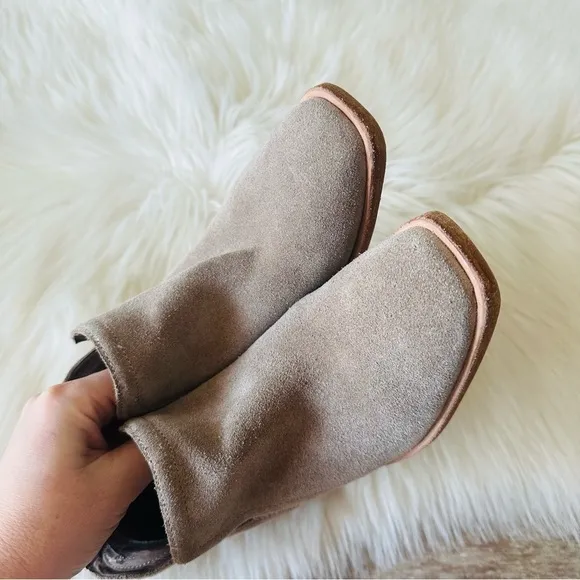 Jeffrey Campbelll Suede Ankle Boots Shoes 6.5