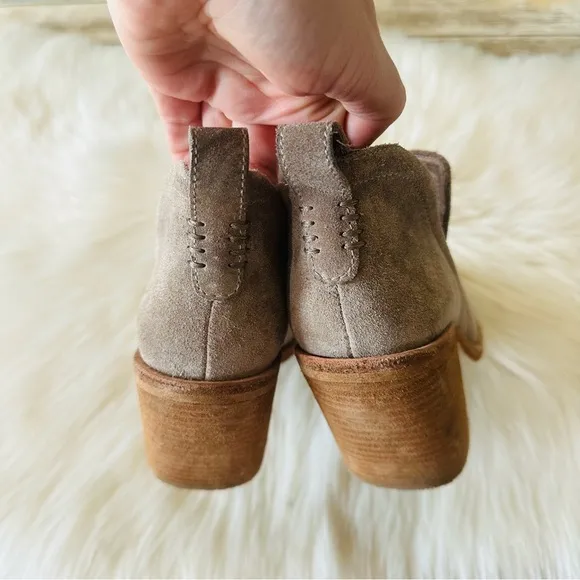 Jeffrey Campbelll Suede Ankle Boots Shoes 6.5