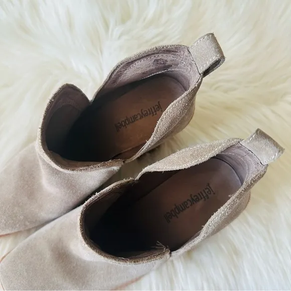 Jeffrey Campbelll Suede Ankle Boots Shoes 6.5