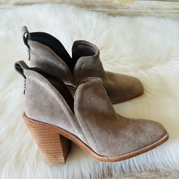 Jeffrey Campbelll Suede Ankle Boots Shoes 6.5
