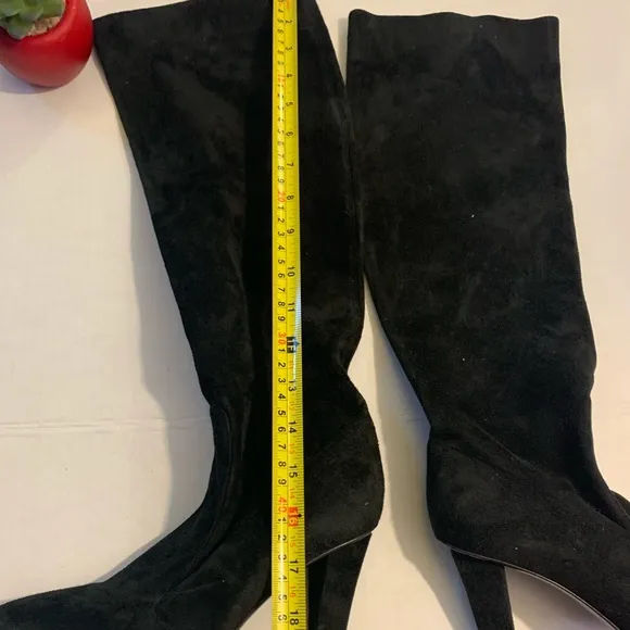 Jimmy choo heel boots women’s 36.5 shoes suede black
