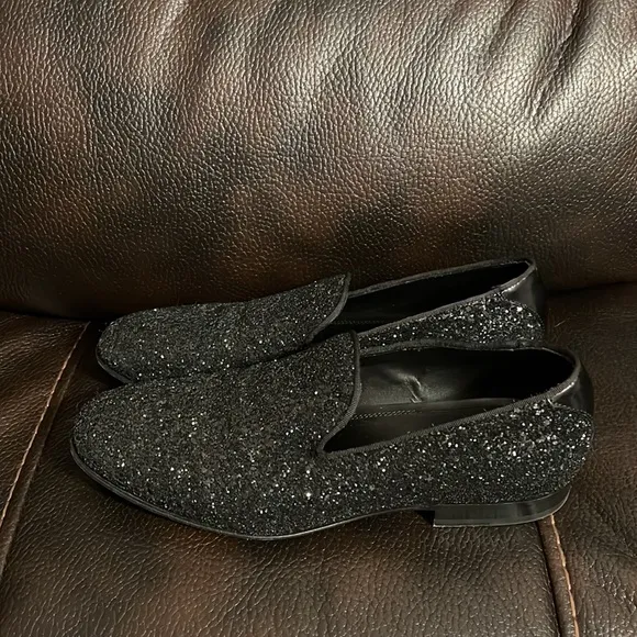 Jimmy choo men’s glitter loafers moccasins