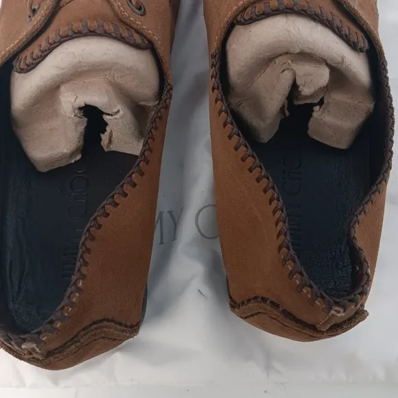 Jimmy Choo Suede Moccasin Dress Shoes - EU43 US10