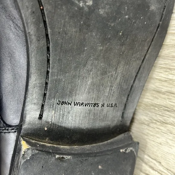 John Varvatos Leather Boots