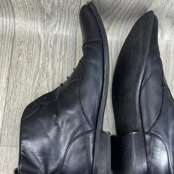 John Varvatos Leather Boots
