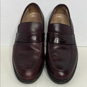 Johnston &amp; Murphy Men’s Shoes Signature Series Penny Loafers Sheepskin 8.5