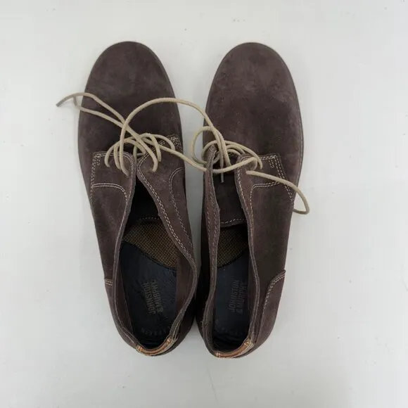 Johnston &amp; Murphy Wallace Brown Suede Chukka Boots Shoes 25-2350 Mens size 13 M