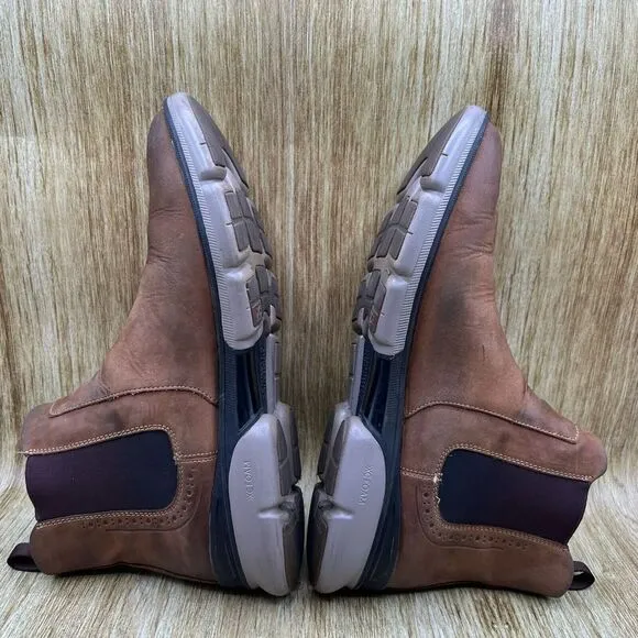 Johnston‎ &amp; Murphy XC4 Tanner Chelsea Boots Men's Size 11 M Brown Ankle Shoes