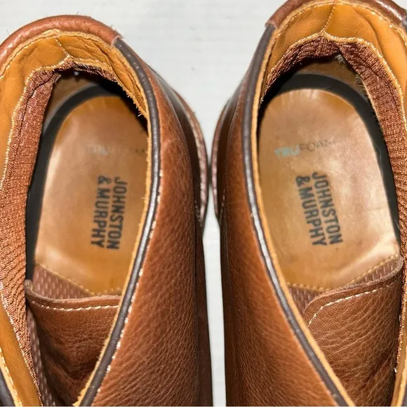 Johnston  Murphy Upton Chukka Boot Tan Brown Leather Shoes 20-5692  Size 11.5 M