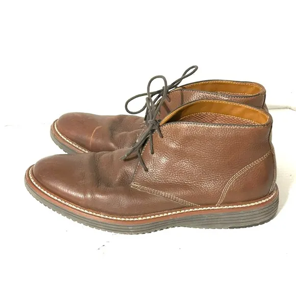 Johnston  Murphy Upton Chukka Boot Tan Brown Leather Shoes 20-5692  Size 11.5 M