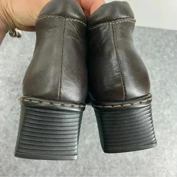 Josef Seibel Brown Leather Booties Ankle Boots Like New Women’s Size 38 or US7.5