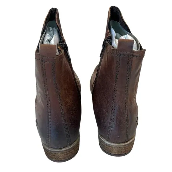 Josef Seibel Sienna 80 Leather Ankle Boots Size EU 37 Womens US 6-6.5