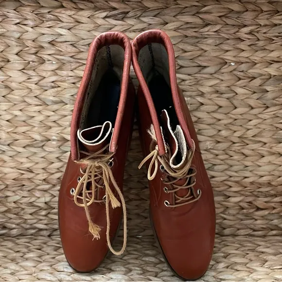 Justin Lace Up‎ Western boots VNTG