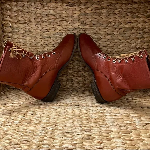 Justin Lace Up‎ Western boots VNTG