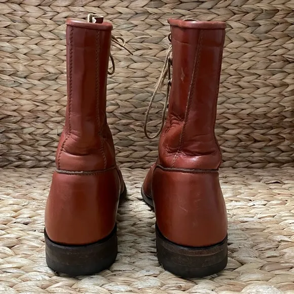 Justin Lace Up‎ Western boots VNTG