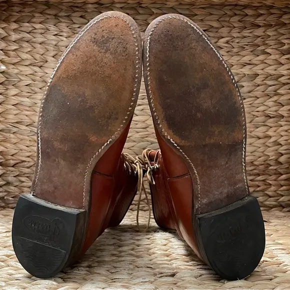 Justin Lace Up‎ Western boots VNTG