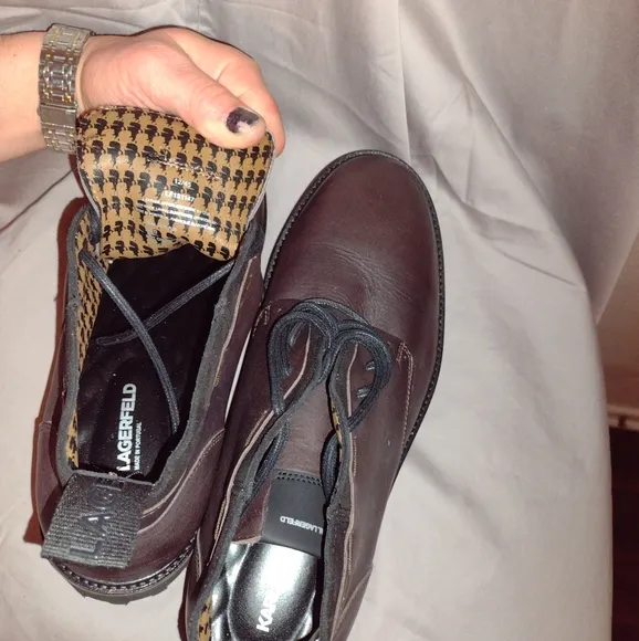 Karl Langerfield  Brown Men's Work/Dress Boots Size 12