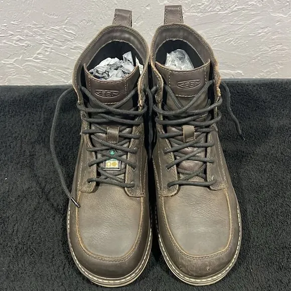 🔥🔥KEEN MEN'S SAN JOSE 6”WATERPROOF WORK BOOTS - ALUMINUM TOE Size 11 - PERFECT
