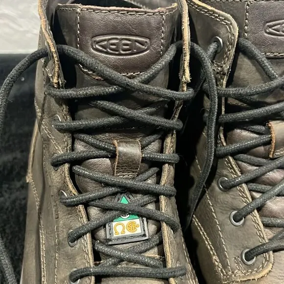 🔥🔥KEEN MEN'S SAN JOSE 6”WATERPROOF WORK BOOTS - ALUMINUM TOE Size 11 - PERFECT