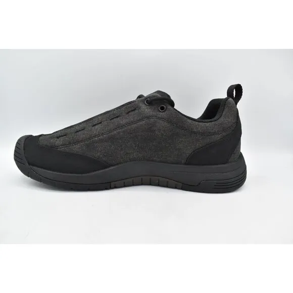 Keen Mens Size 10.5 Jasper II VA Black Waterproof Sneakers Shoes