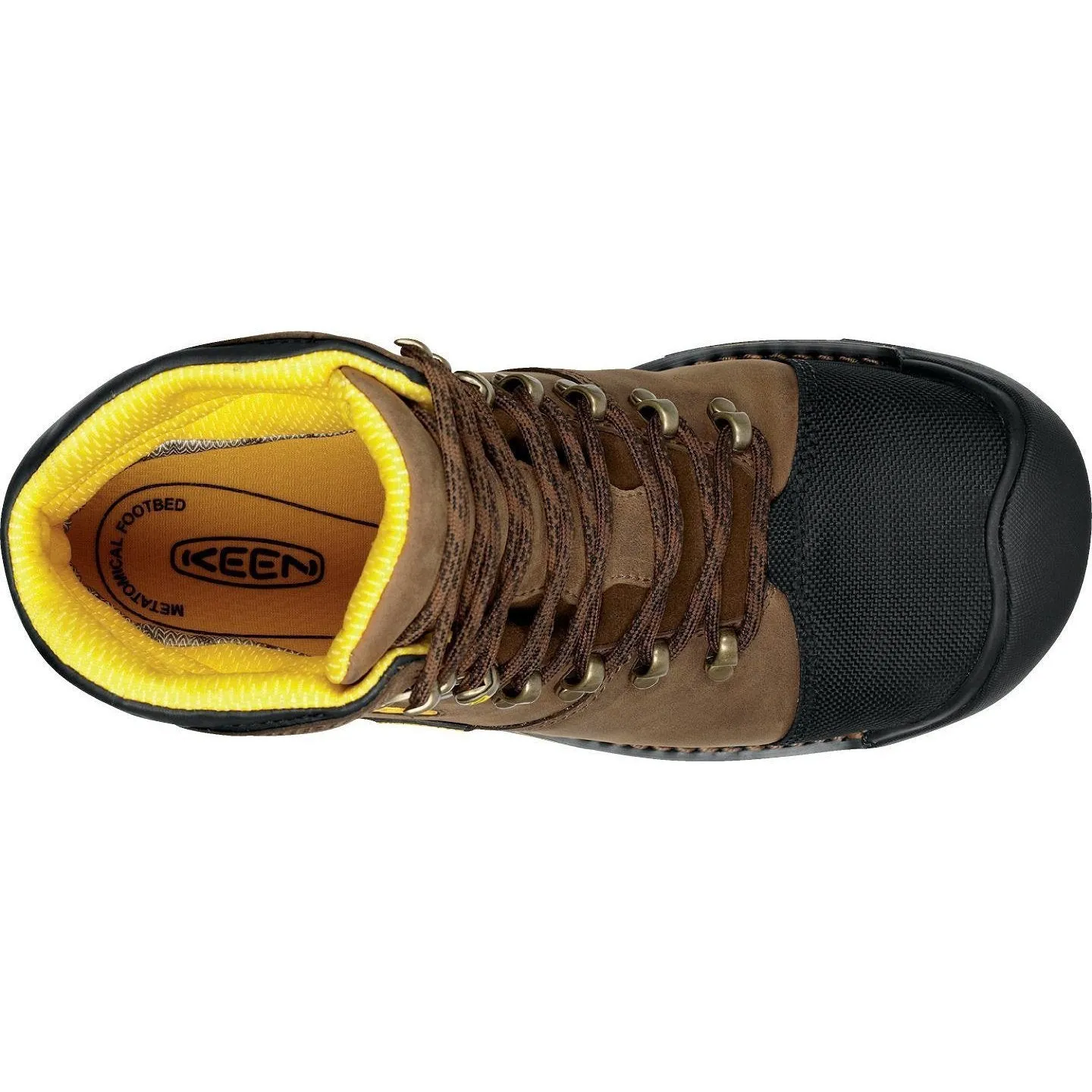 Keen Utility Men's Milwaukee Steel Toe Waterproof Work Boots - Brown - 1009174