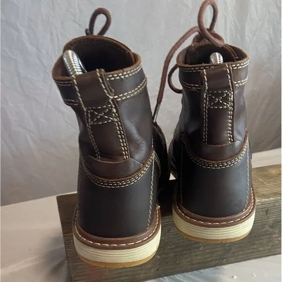 Keen Utility San‎ Jose Waterproof Aluminum Toe Leather Brown Work Boots-Size 5.5