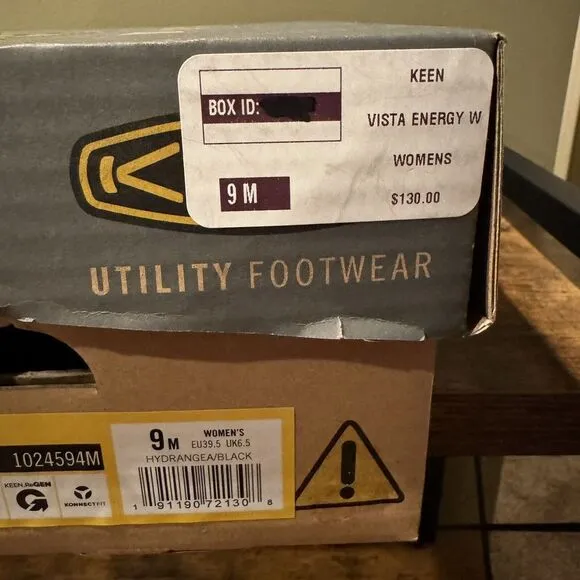 KEEN Utility Women's Vista Energy Composite Toe Industrial Work Safety Shoes 9M‎