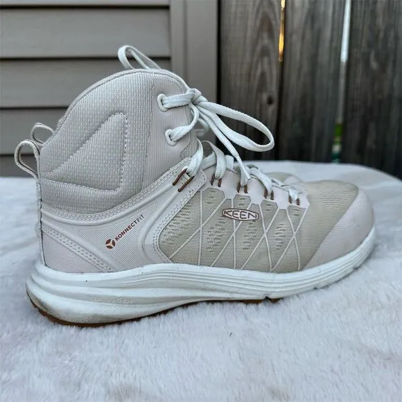 Keen Women's Vista Energy Mid rise Work Boots Brown Size 10W