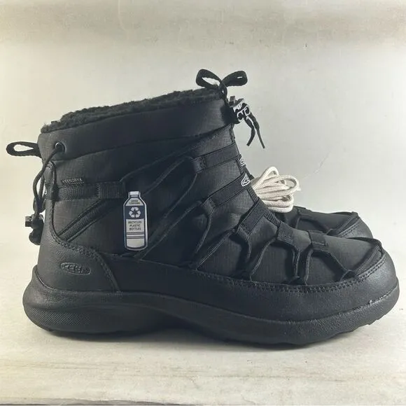 Keen Uneek SNK Chukka II WP Shoes Boots Black Size Womens 9.5