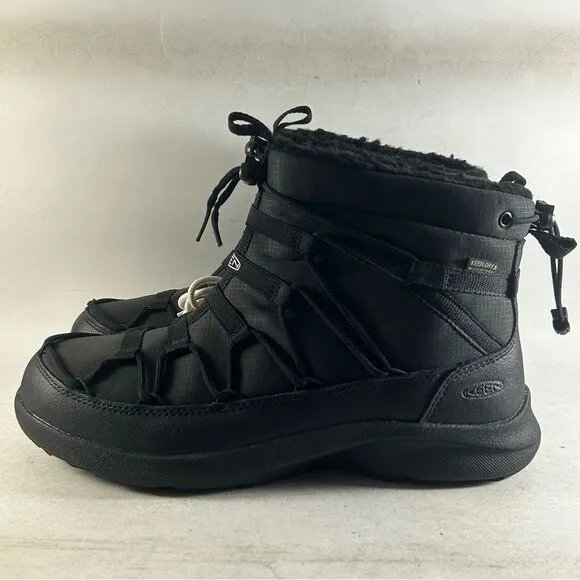 Keen Uneek SNK Chukka II WP Shoes Boots Black Size Womens 9.5