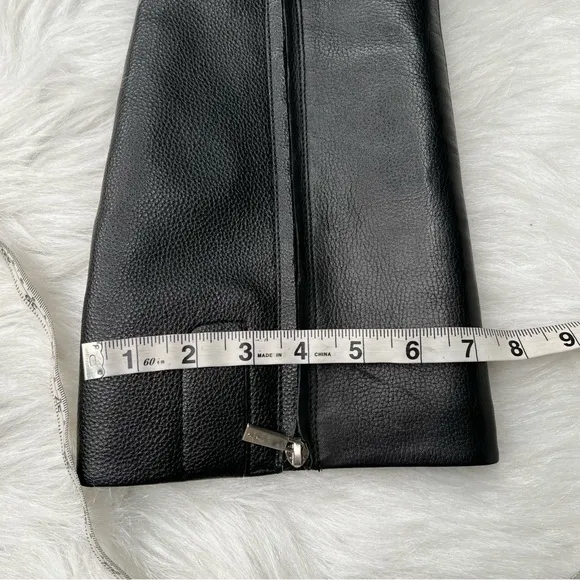 Kenneth Cole New York Women's Justin Block-Heel Tall Boots Black Size 9.5