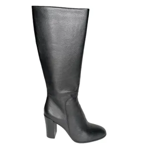 Kenneth Cole New York Women's Justin Block-Heel Tall Boots Black Size 9.5
