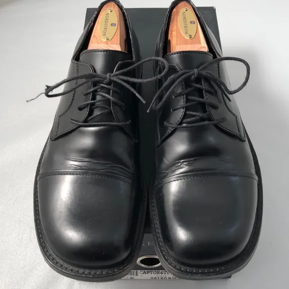 Kenneth Cole NY Captoe and Tennille Y2K black dress shoes